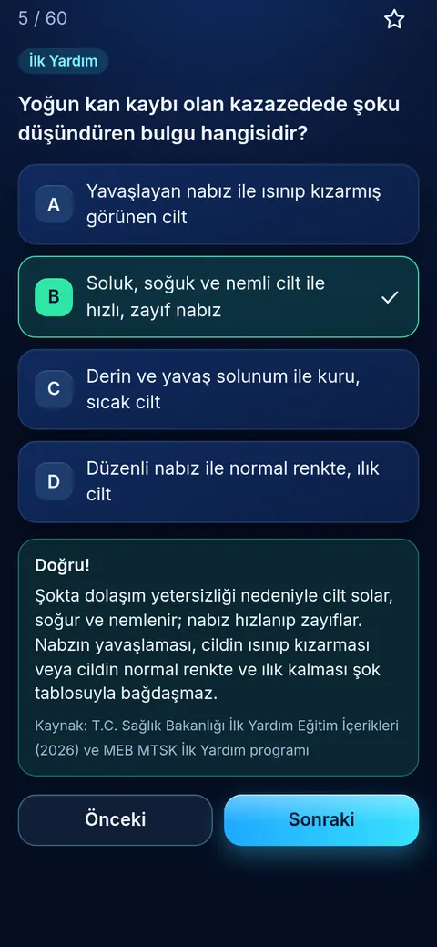 EhliyetIQ soru ve açıklama